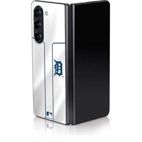 MLB Detroit Tigers Home Jersey Galaxy Z Fold5 5G Skin